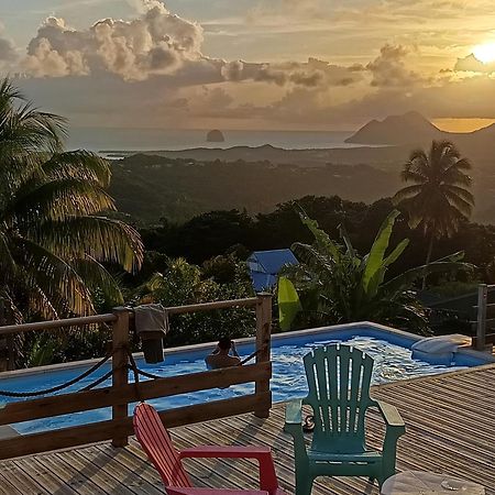 Villa CosaRoé Martinique Piscine et superbe vue mer Riviere-Salee Exterior foto