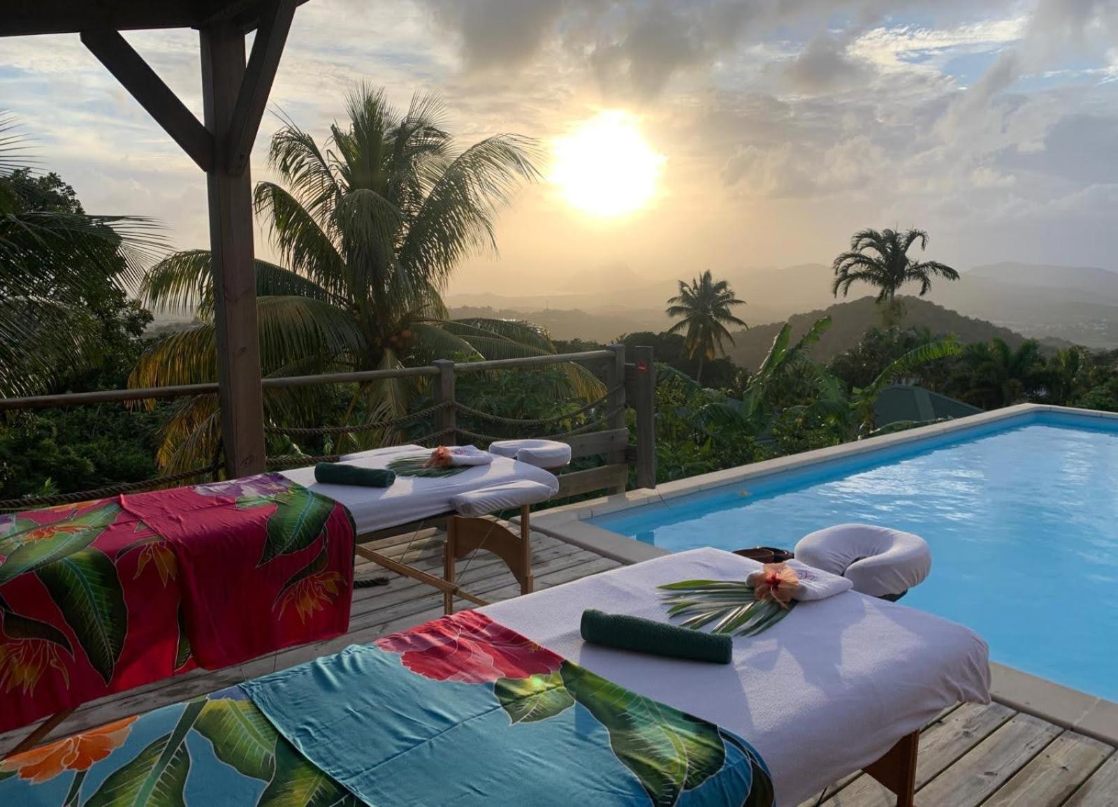 Villa CosaRoé Martinique Piscine et superbe vue mer Riviere-Salee Exterior foto