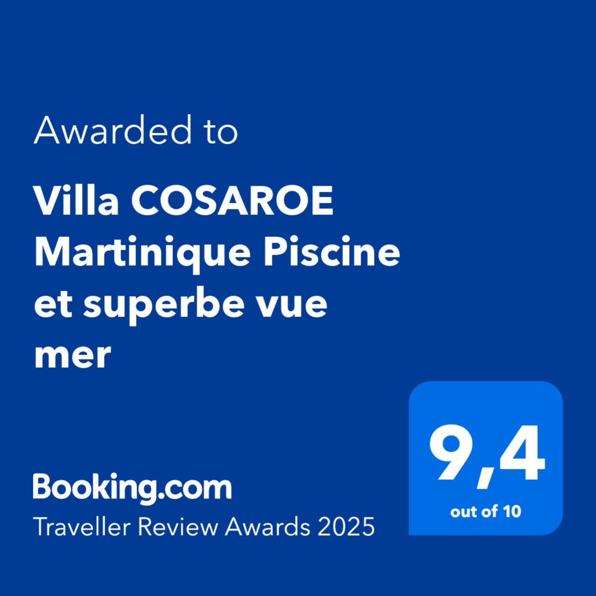 Villa CosaRoé Martinique Piscine et superbe vue mer Riviere-Salee Exterior foto